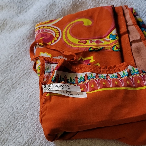 kimono for the beach .fabrication painting detail - Picture 4 of 4